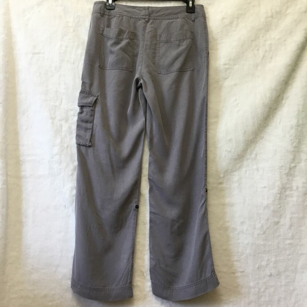 Coldwater Creek Gray With Bottom Button Up Pants - image 5